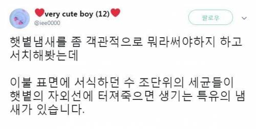 객관적인 햇볕냄새 설명 .jpg