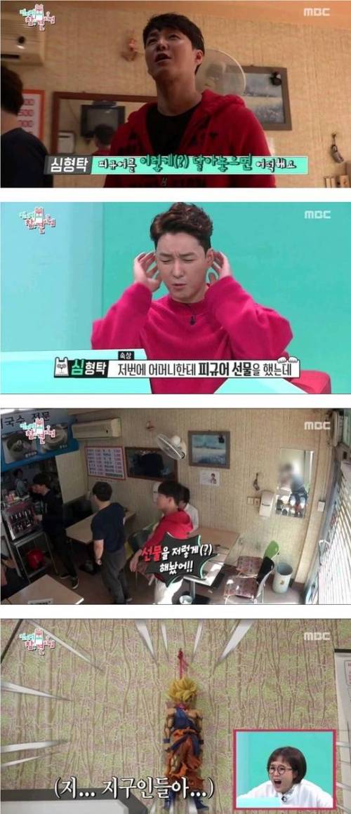 친구 어머니의 피규어 전시하는 법.jpg