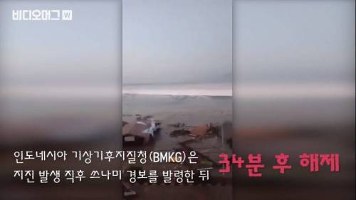 쓰나미 속 목숨을 걸고 수백명을 구한 21세 영웅