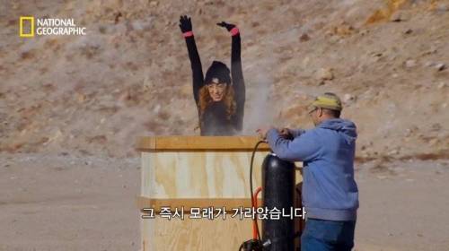 [스압] 모래에 빠르게 공간을 만들 수 있는 것.jpg