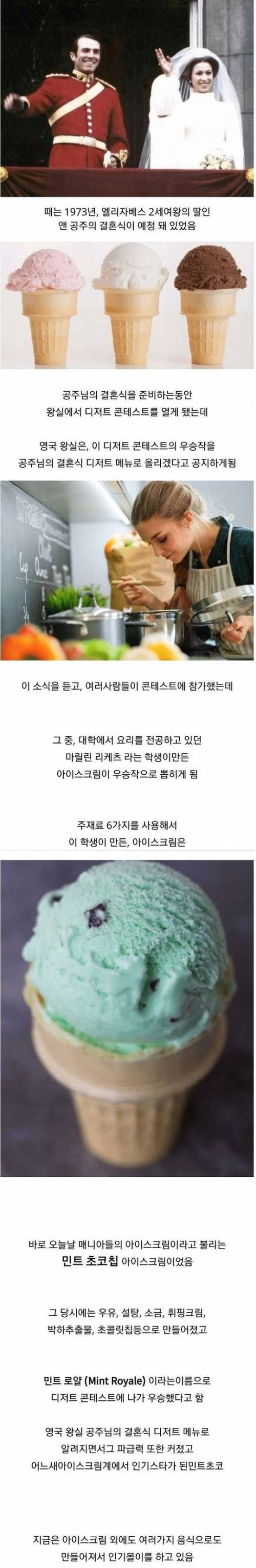 민트초코의 유래.jpg