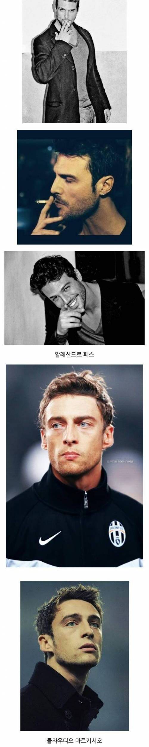 [스압] 이탈리아에서 얼굴로 가장 인기가 많은 3명.jpg