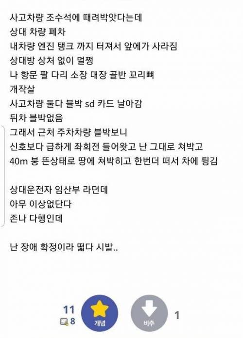 사고로 병원에서 눈 떠보니 24일 지남.jpg