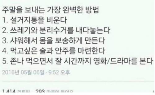 주말을 보내는 가장 완벽한 방법.jpg