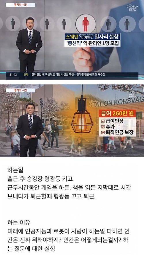 스웨덴 단 한명만 뽑는 잉여인간 일자리.jpg