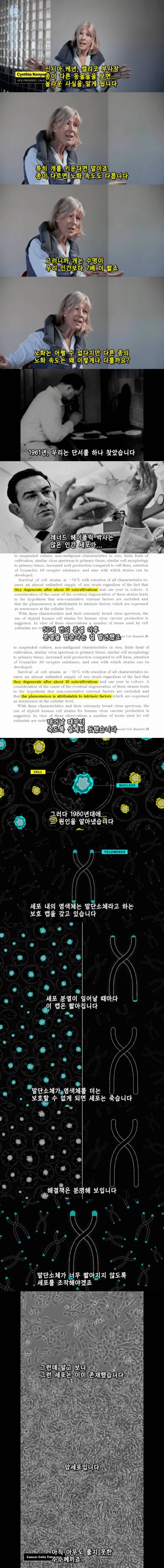 이미 인간은 불로장생의 열쇠를 갖고 있다