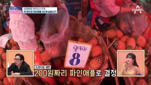 [스압] 태국에서 현지인이 약 5만원어치 과일을 샀을 때.jpg