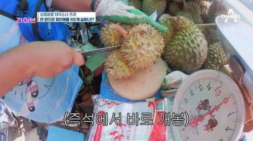 [스압] 태국에서 현지인이 약 5만원어치 과일을 샀을 때.jpg