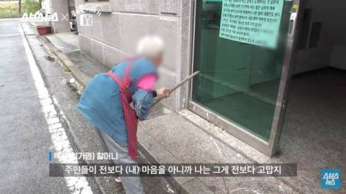 페인트 할머니 달걀 테러 사건 그 이후