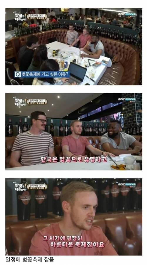 [스압] 벚꽃축제 간 세 남자.jpg