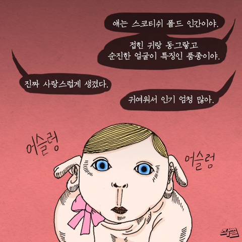 [스압] 고양이가 애완 인간 키우는 만화.jpg