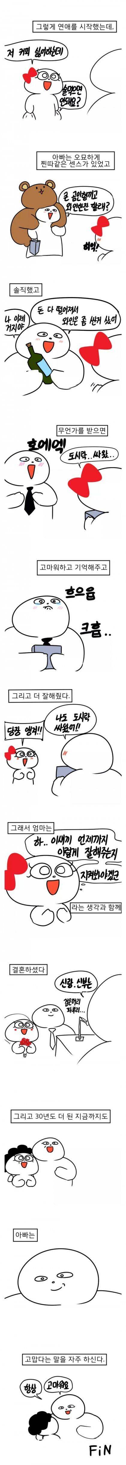 [스압] 30년전 아버지의 연애 이야기.jpg