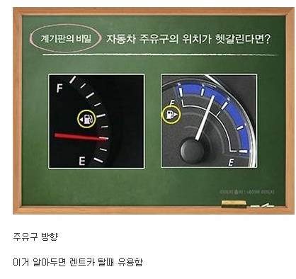 자동차 주유구 방향 구별법.jpg
