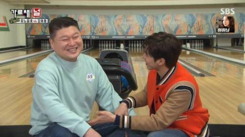 [스압] 유노윤호 vs 강호동 열정 기싸움