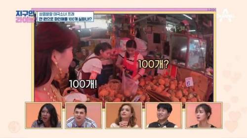 [스압] 태국에서 현지인이 약 5만원어치 과일을 샀을 때.jpg