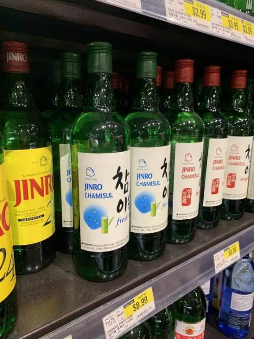 [스압] 한국발 소주 미국마트 근황.jpg