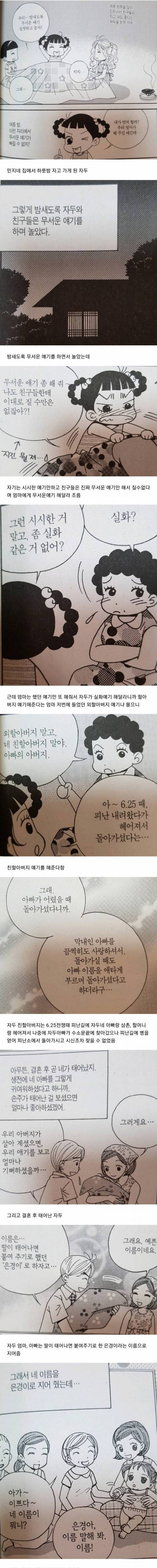 [스압] 안녕 자두야 만화의 주인공 이름의 비밀