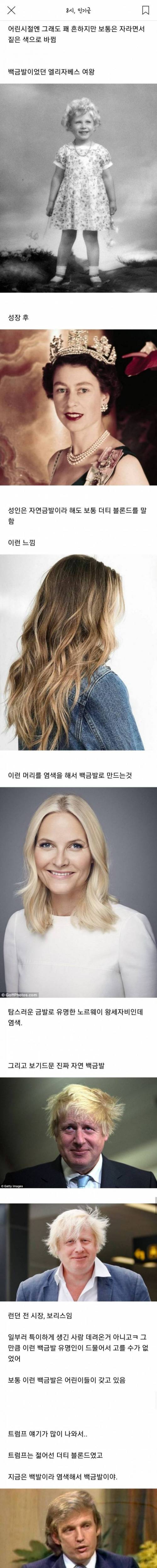 [스압] 서양에서도 드물다는 머리색.jpg