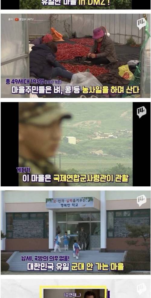 [스압] DMZ에 있는 마을.jpg