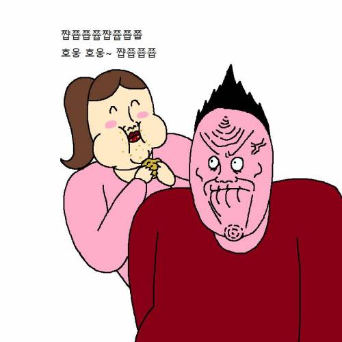 [스압] 고양이랑 같이 다이어트하는 만화.jpg