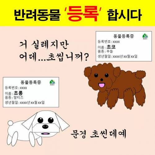 문경시 애완동물 등록 독려 포스터.jpg
