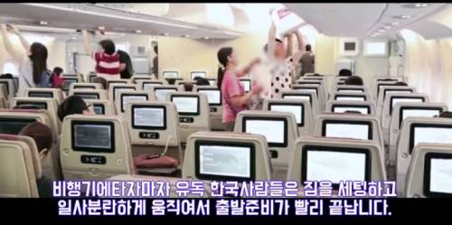 외국 승무원이 한국인이 특이하다고 하는이유 3가지.jpg