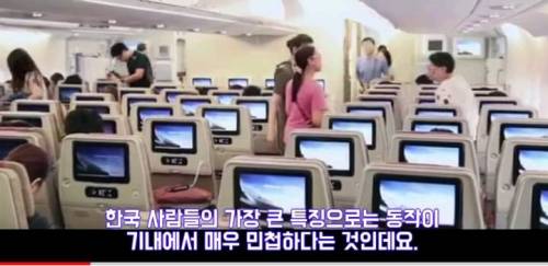 외국 승무원이 한국인이 특이하다고 하는이유 3가지.jpg