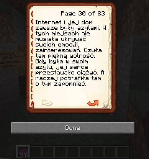 마인크래프트에 만든 자신의 무덤