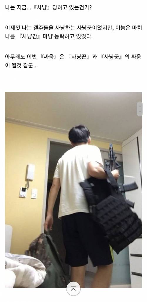 [스압] 모기 갤러리 레전드 작품 "호적수"