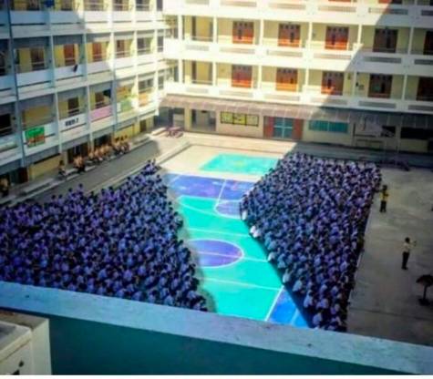 흔한 학교의 조회시간.jpg