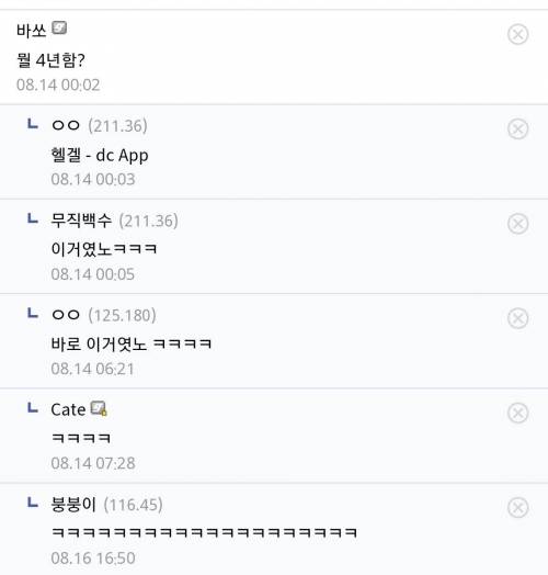 4년차 몸평