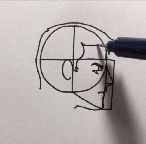 [스압] 옆모습 쉽게 그리는 방법
