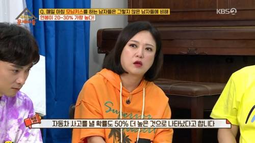 아침에 (이것)을 하는 남자들의 연봉이 20~30％ 높다
