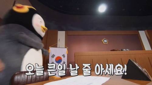[초스압] 펭수와 매니저 삭발 재판.jpg