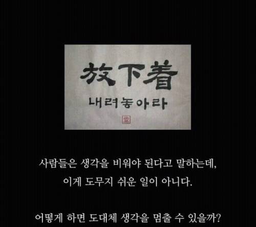 [스압] 생각이 많아서 걸리는 병 PESM증후군