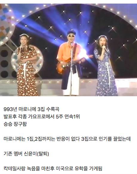 칵테일 사랑을 부른 마로니에가 사라지게 된 이유