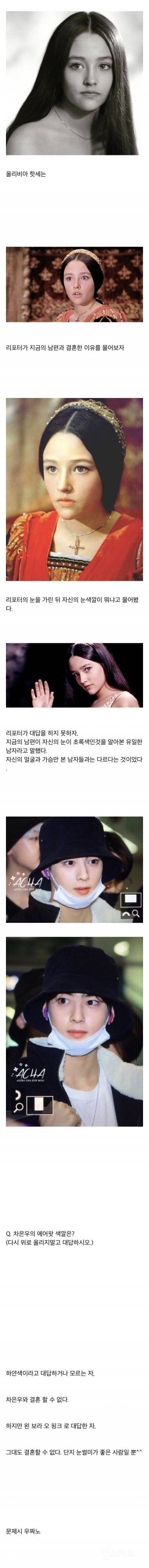 [스압] 올리비아 핫세 썰을 참고한 차은우와의 결혼 공략법.jpg