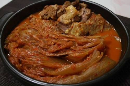 [스압] 존맛인 묵은지 김치찜.jpgif