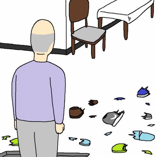 [스압] 신발 다 찢어발기는 개 참교육하는 만화.jpg