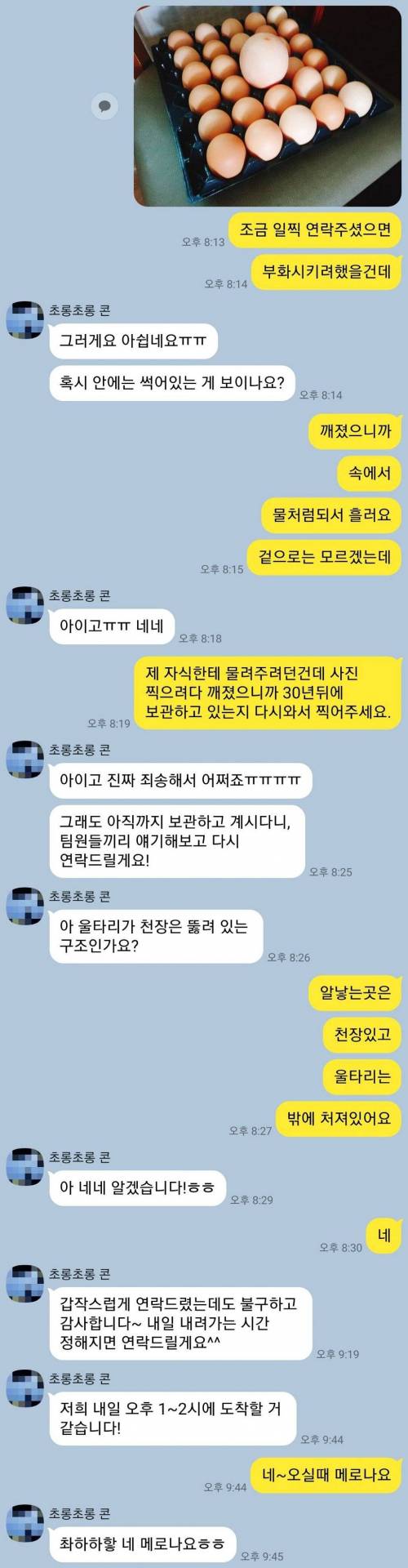 계란으로 '세상에 이런일이' 출연하게 된 어느 유저.jpg