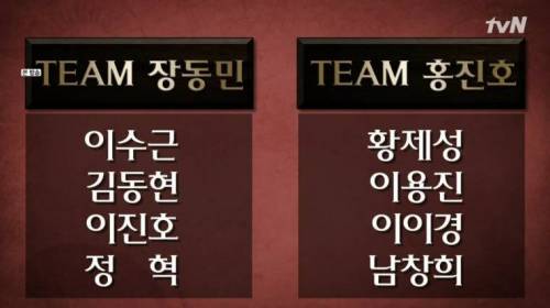 [스압] 덜 지니어스 게임 참가하는 장동민&홍진호