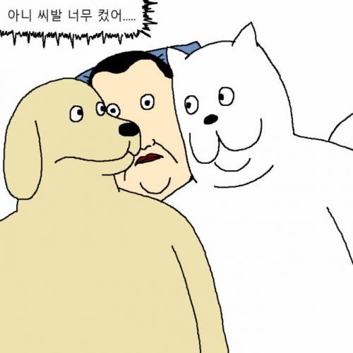 [스압] 개 키우다가 현타오는 만화.jpg