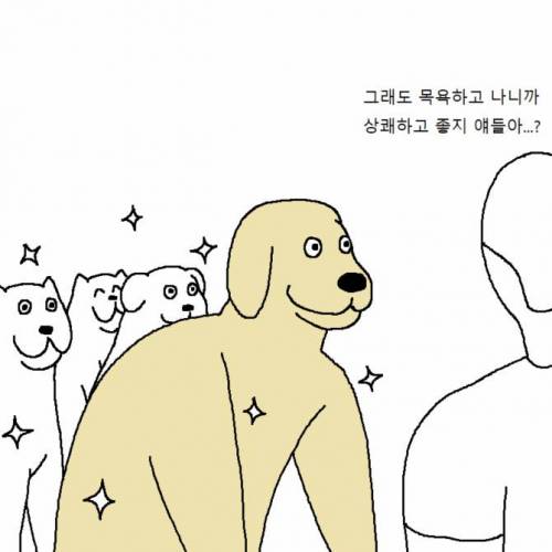 [스압] 개 키우다가 현타오는 만화.jpg