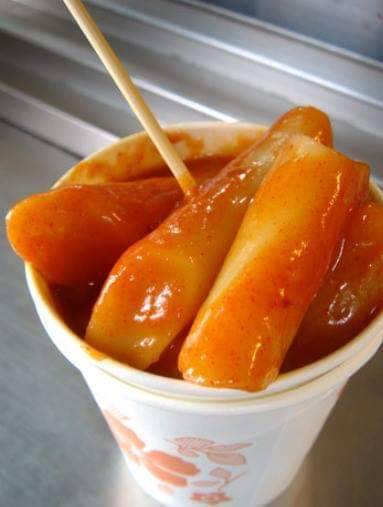 추억의 컵볶이