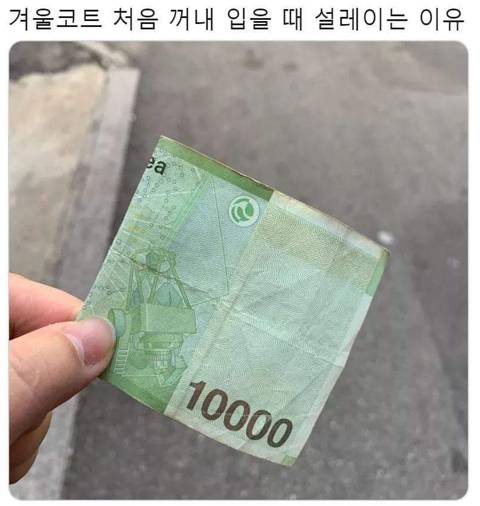 겨울옷 꺼내 입을때 기대되는 이유.jpg