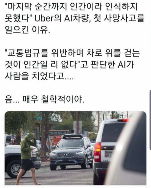 Uber차량 AI가 사람을 친 이유.jpg