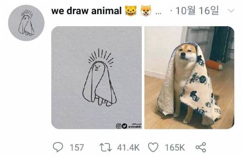 [스압] 트위터 동물그림들.jpg