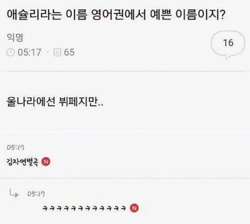 애슐리라는 이름.jpg