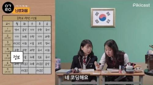 요즘 중딩들의 컴퓨터 시간