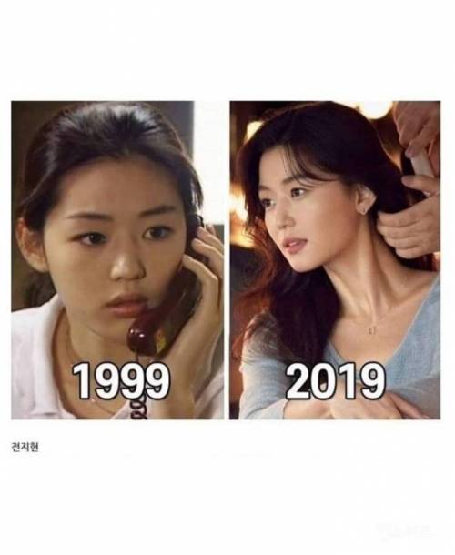 [스압] 여배우들의 사라진 20년....jpg
